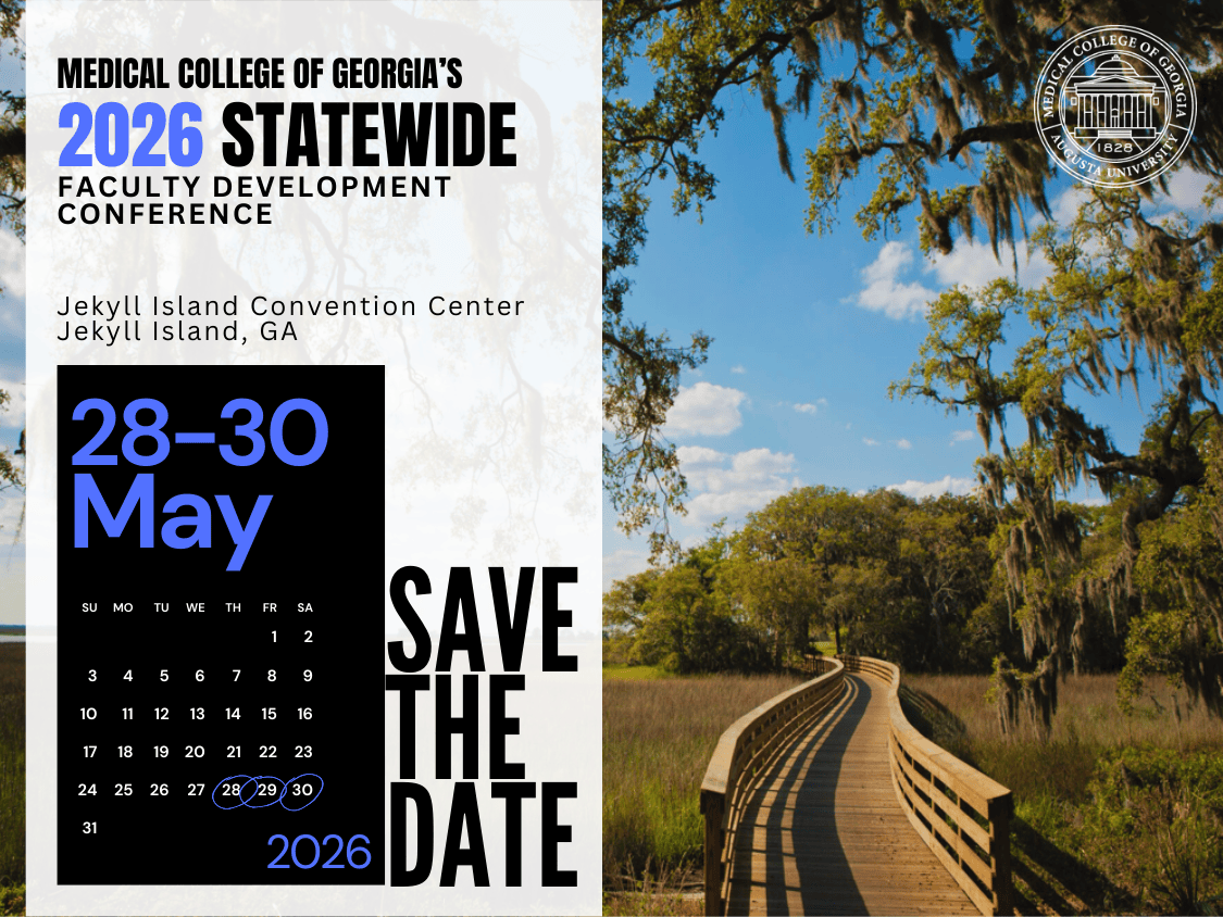 MCG Statewide Faculty Development Conference 2026 Banner